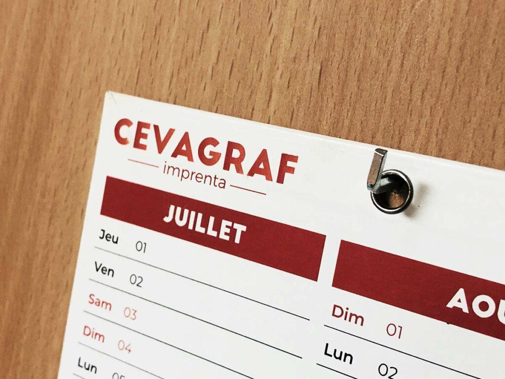 Calendrier Publicitaire 100% Personnalisable